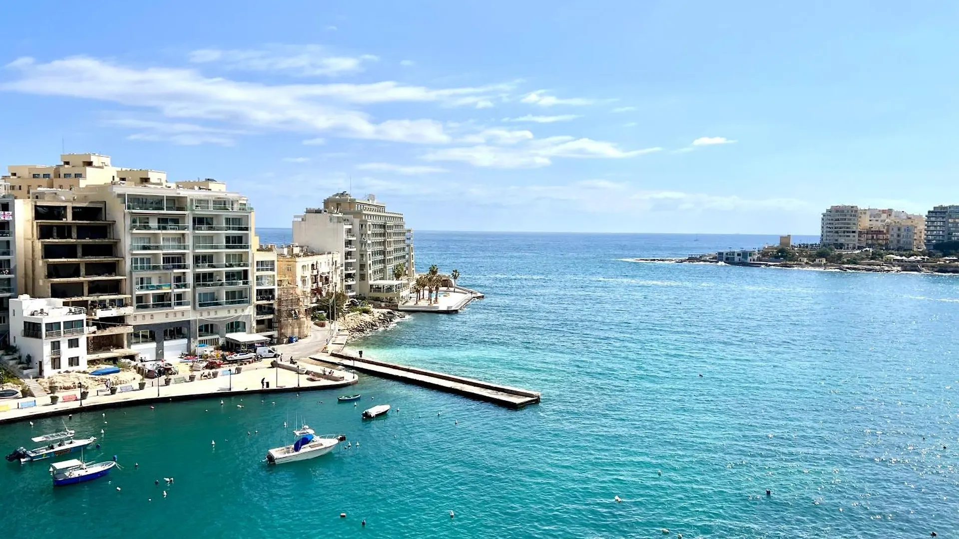 아파트 Impressive View 2Br Flat In St Julian'S Bay By Arcobnb Saint Julian's