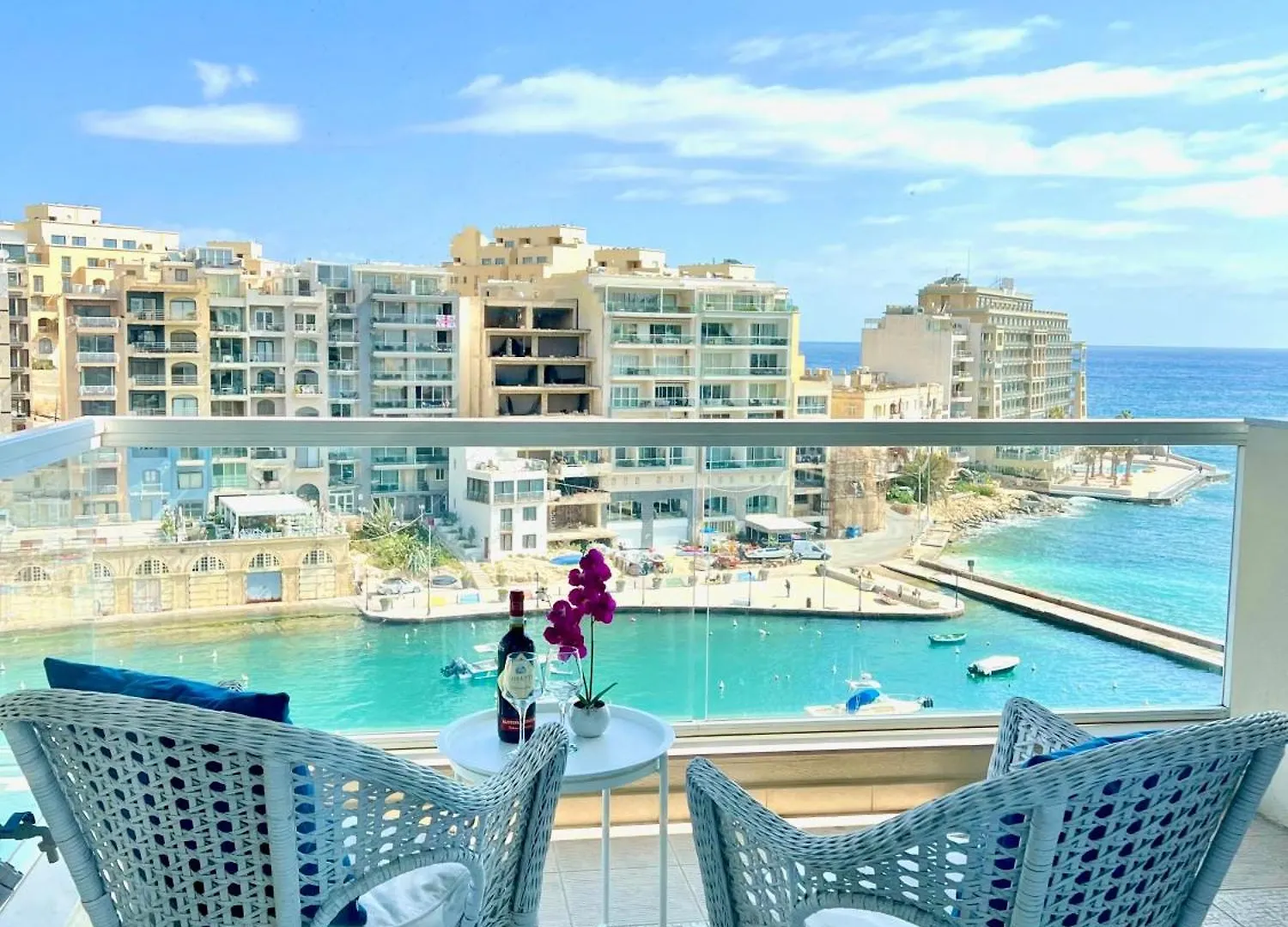 아파트 Impressive View 2Br Flat In St Julian'S Bay By Arcobnb Saint Julian's