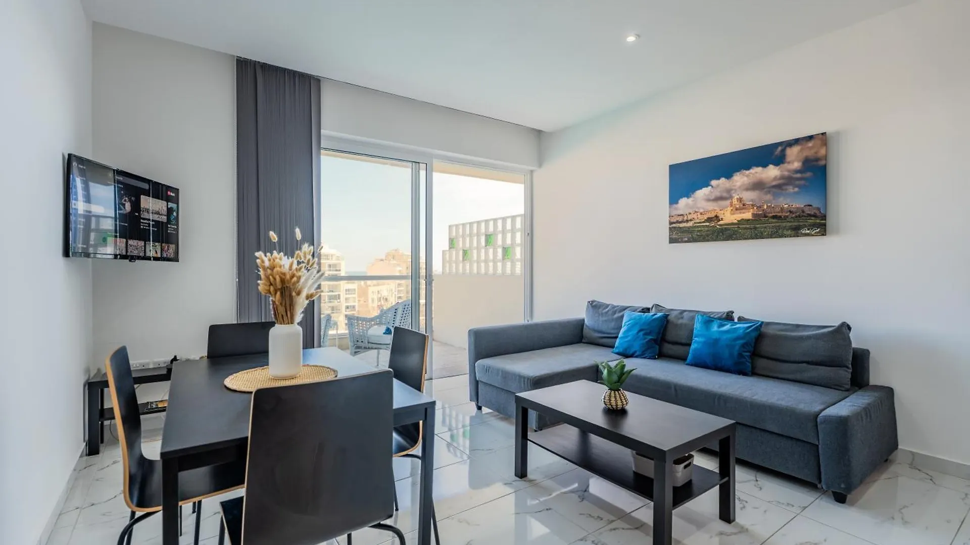 Impressive View 2Br Flat In St Julian'S Bay By Arcobnb Saint Julian's 0*,