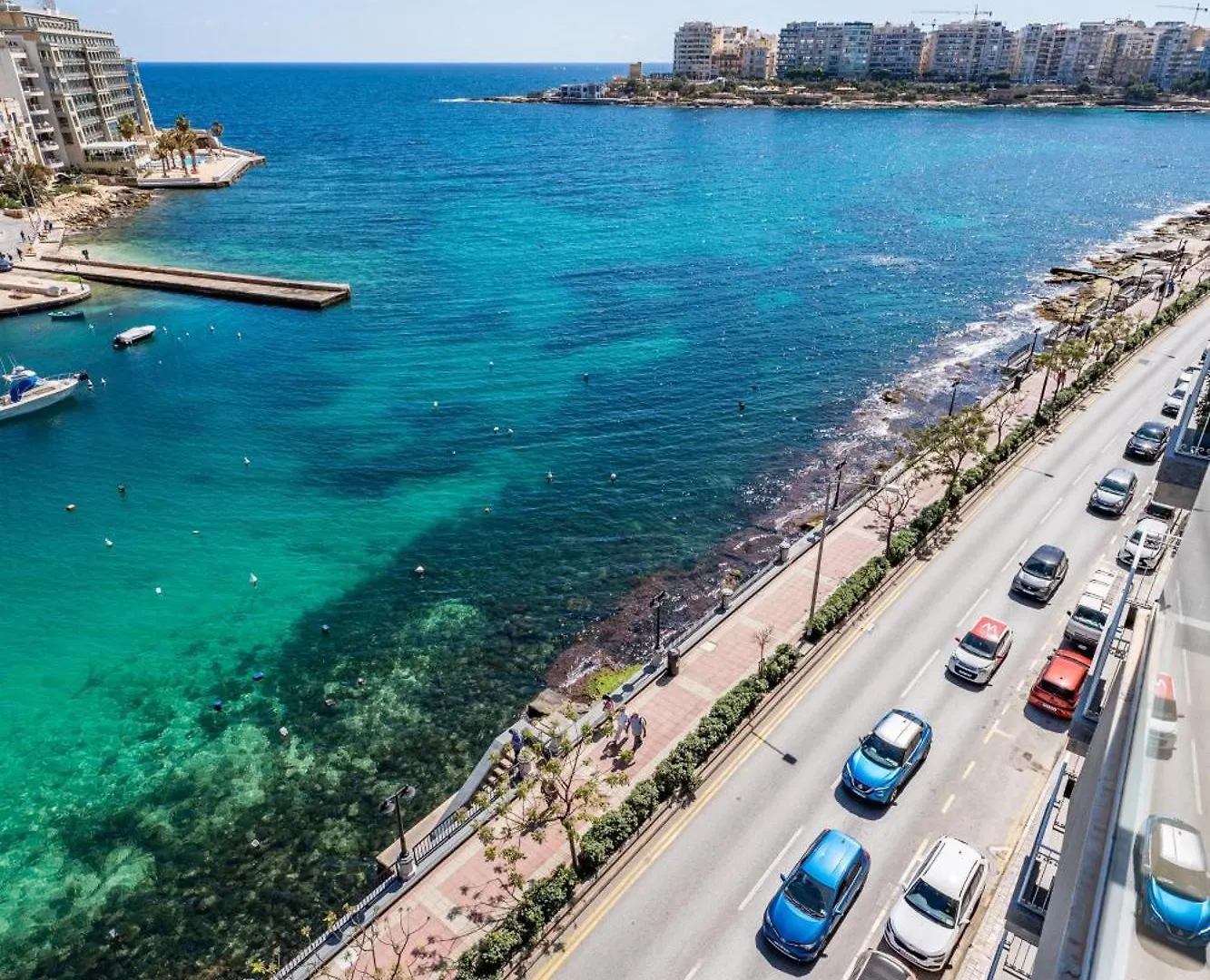 Impressive View 2Br Flat In St Julian'S Bay By Arcobnb Saint Julian's 0*,  Malta